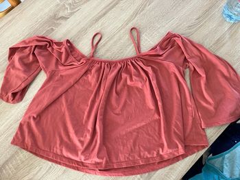 TEE shirt corail