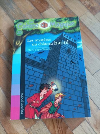 Livre enfant les mystères du château hanté la cabane magique Bayard 