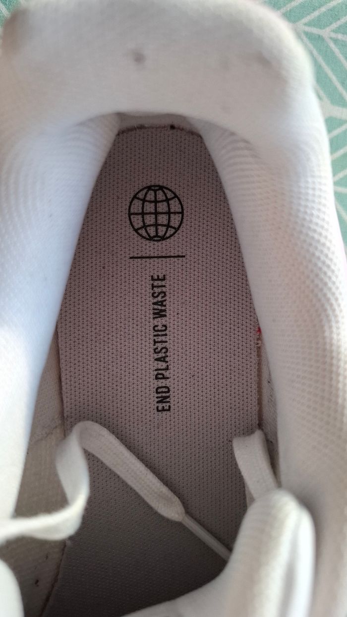 Adidas blanc et rose - photo numéro 5