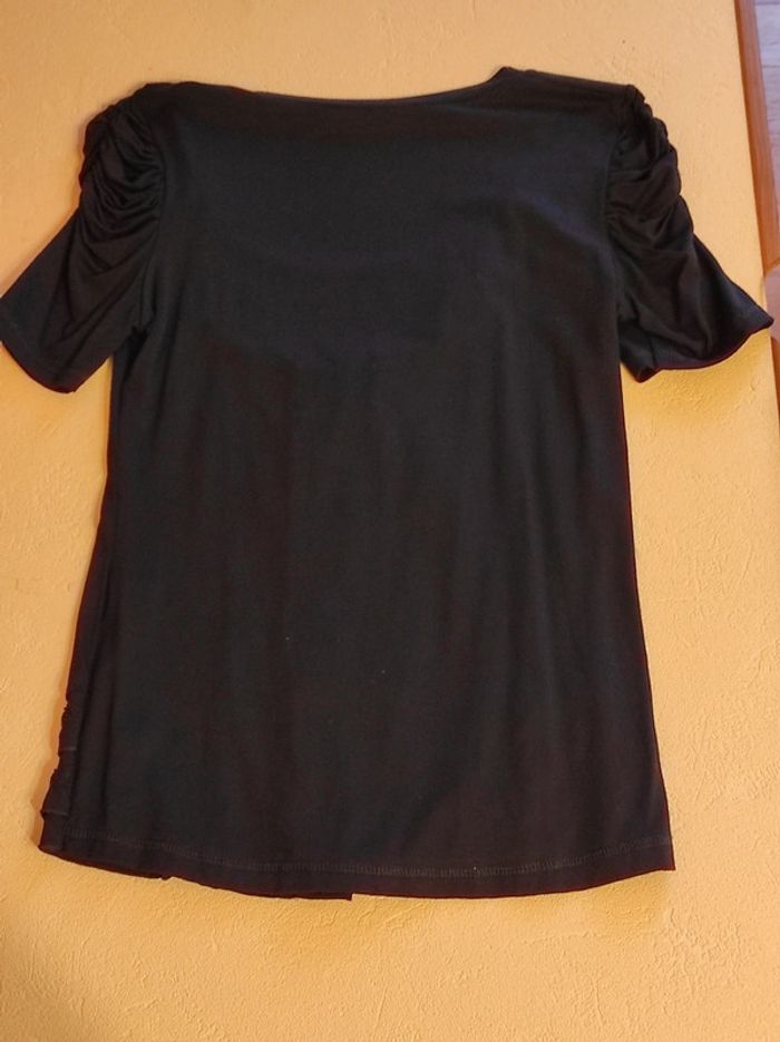 Haut noir à lacets - photo numéro 7