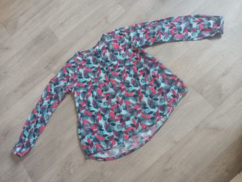 haut chemisier tunique 10 ans neuf la compagnie des petits bleu très joli