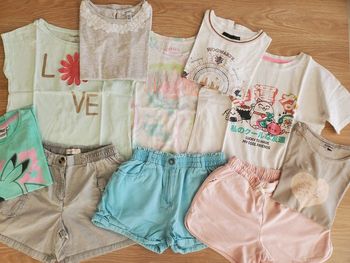 Lot de vêtements été fille 10 ans
