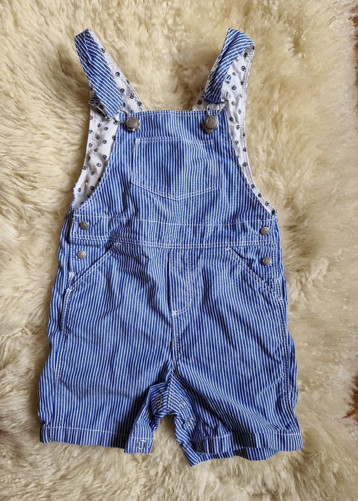 Salopette neuve Petit Bateau t.12 mois