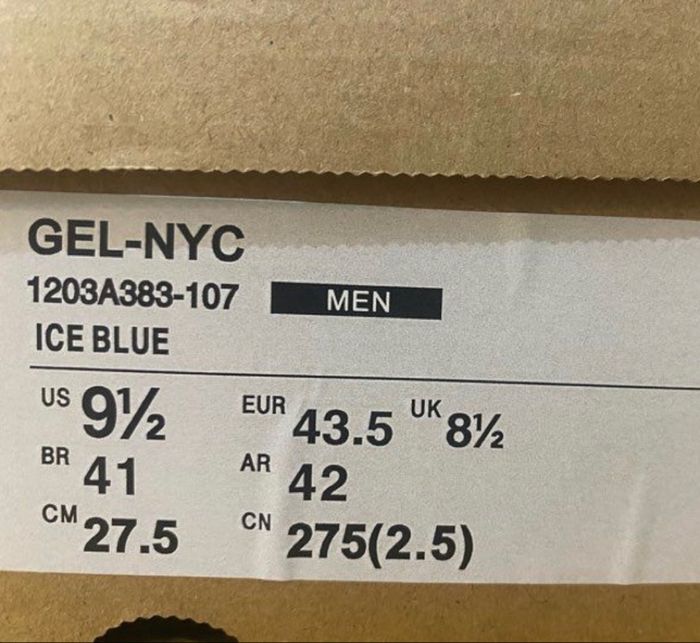Asics gel-nyc neuve taille 43,5 - photo numéro 5