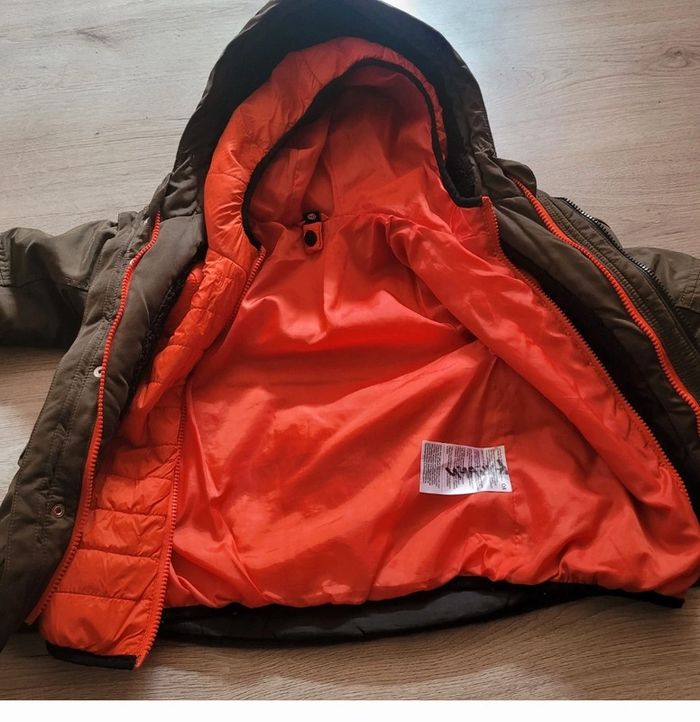 Manteau double 3-4 ans très bonne état