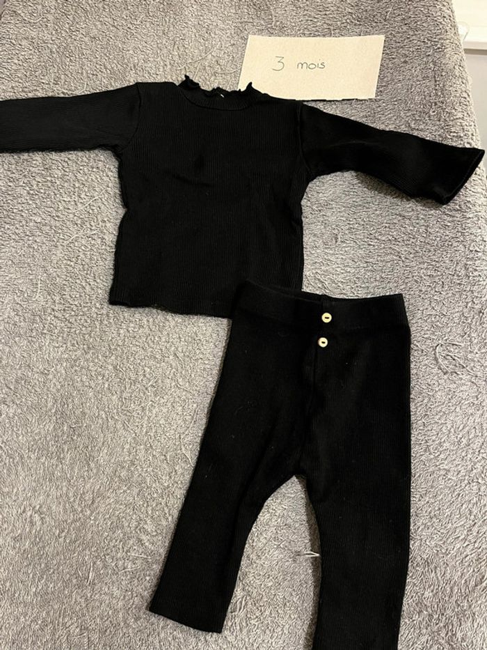 Ensemble 3 mois noir