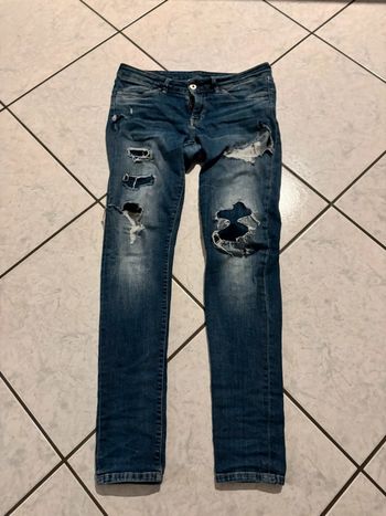 Jean troués femme 38