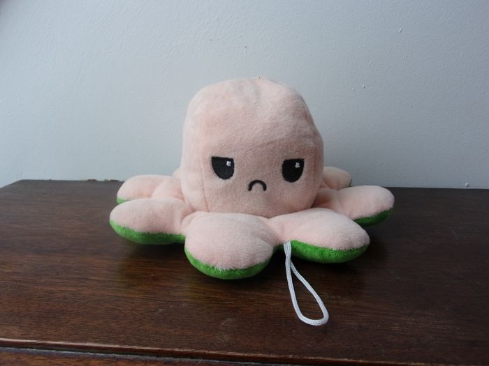 Peluche poulpe reversible - photo numéro 2