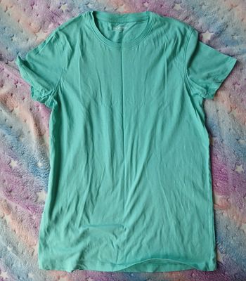 Tee-shirt vert eau inextenso M