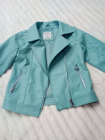 Veste Perfecto vert bleu 7 à 8 ans