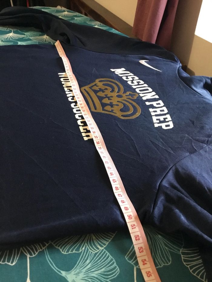 Sweat à capuche pour femme Nike Dri Fit bleu marine taille S 116 - photo numéro 9