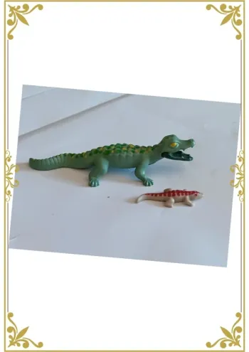 Caïman et son bébé wiltopia playmobil