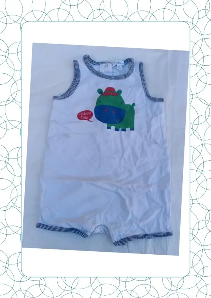 Barboteuse 6 mois Kitchoun