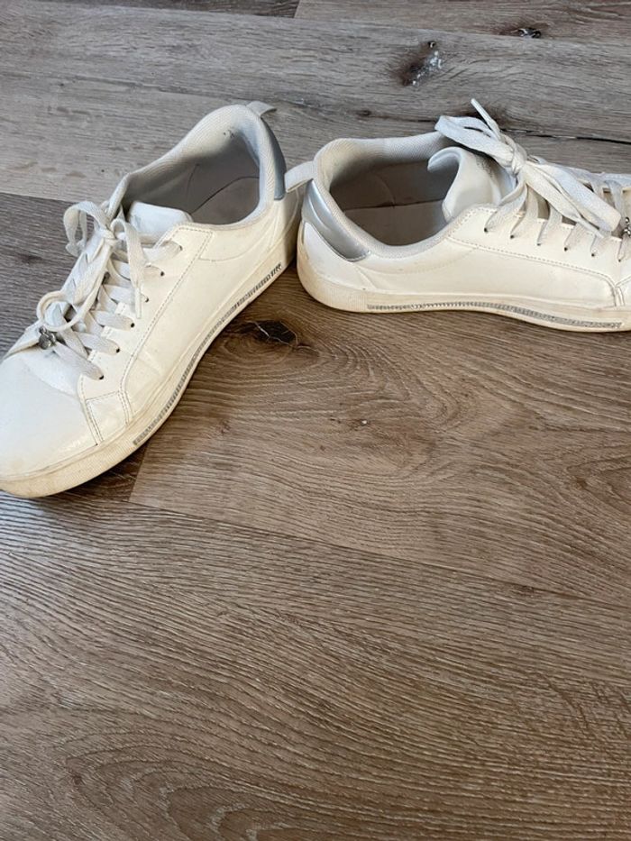 Basket Mickey 41 primark blanc et argenté - photo numéro 2