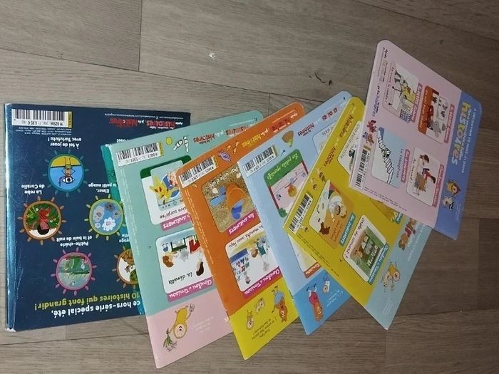 Lot de 6 livres Mes premières belles histoires année 2024 L045  7575567673 - photo numéro 4