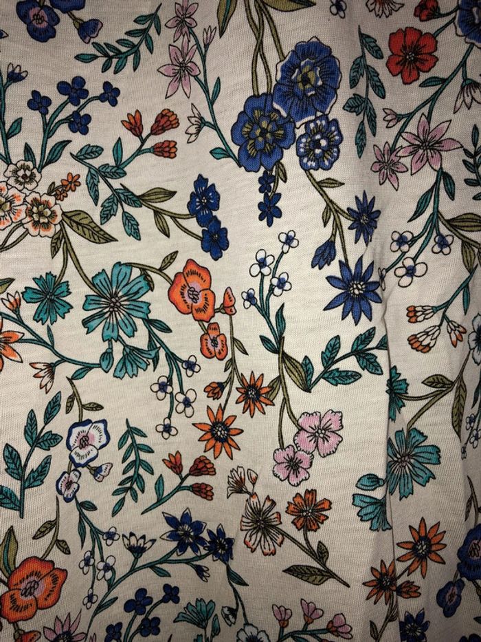 Blouse fleurie 36 H&M neuve - photo numéro 3