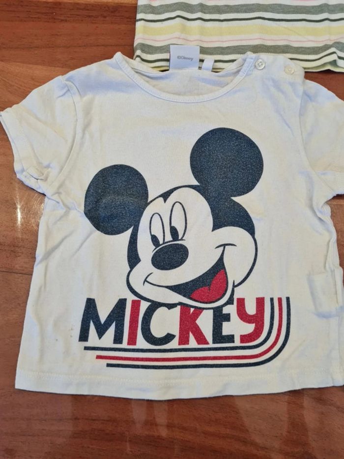 Lot 5 t-shirt été 18 mois - photo numéro 3