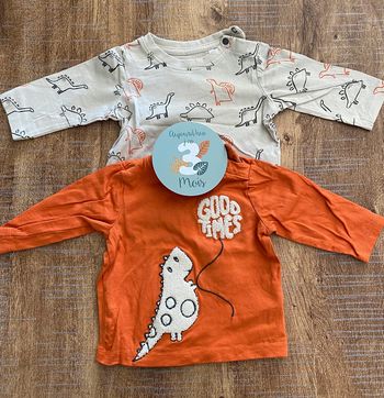 Lot de 2 tshirts manches longues Orchestra taille 3 mois