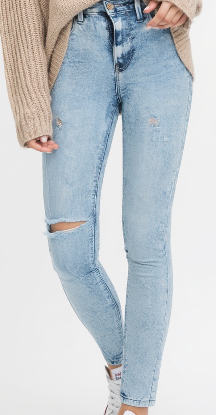 Jean "Cache Cache" Taille 34 en bon état "O"