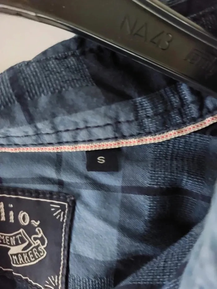 Chemise manches longues à carreaux Celio taille S - photo numéro 4