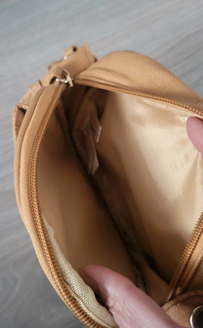 Sac bandoulière beige Resac - photo numéro 5
