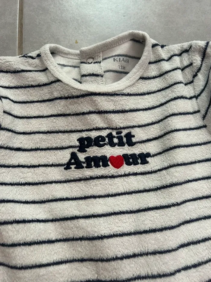 Pyjama Kiabi taille 12 mois - photo numéro 3