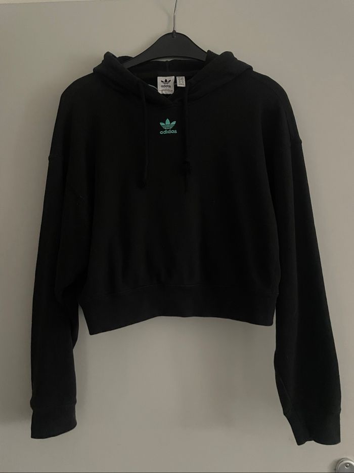 Sweat noir Adidas - 34 XS