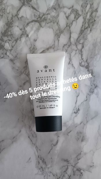 Avant soin hydratant intensif reconstituant et detoxifiant à la centella cica 50mL