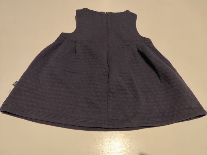Robe bleu marine bébé fille 12 mois Obaïbi - photo numéro 2