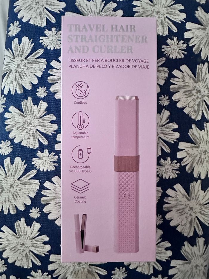 Mini lisseur/boucleur USB