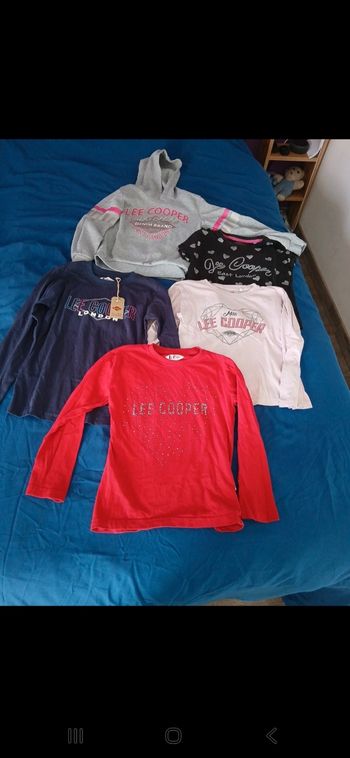 Lot vêtements fille 10 ans