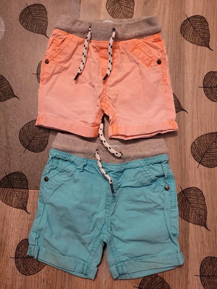2 shorts - gemo 12 mois