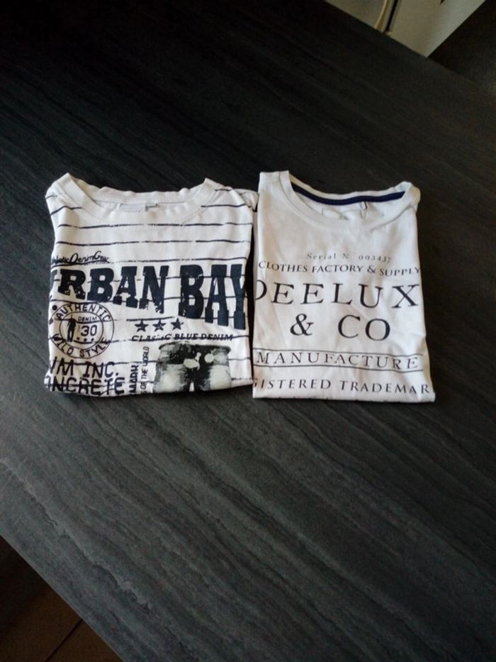 Lot de deux tee shirts garçon 10 ans - photo numéro 6
