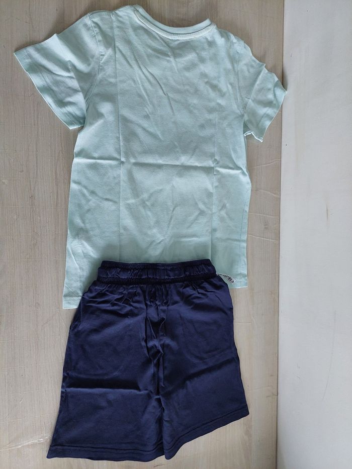 Short et tee-shirt motif abeille garçon 6/7ans - photo numéro 2