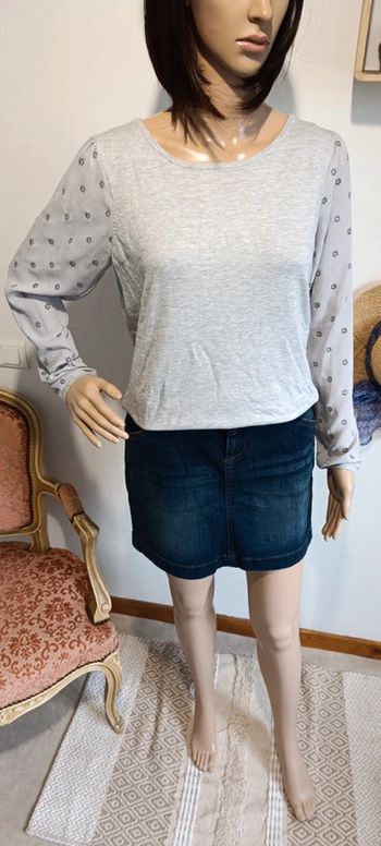 Pull femme gris taille M - Naf Naf