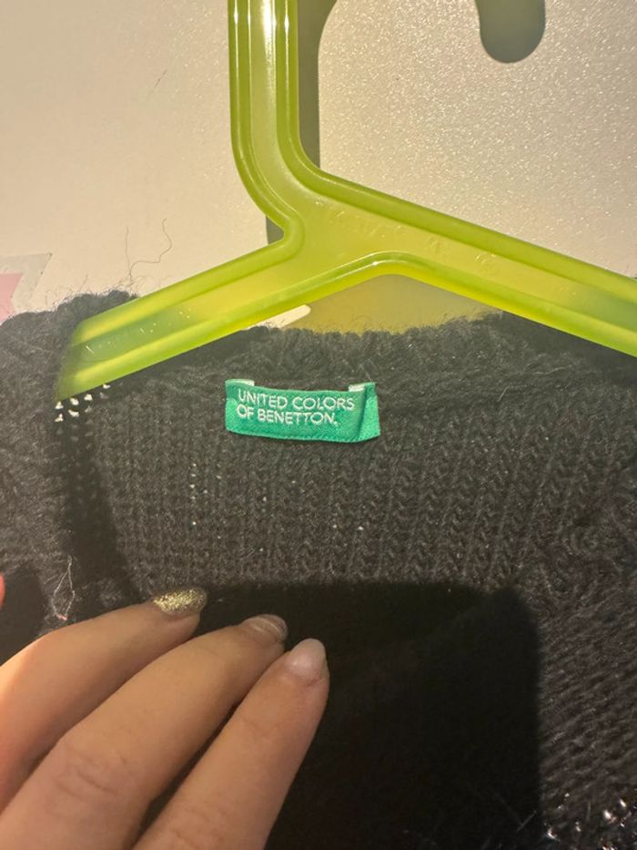 Robe type pull effet brillant benetton - photo numéro 3