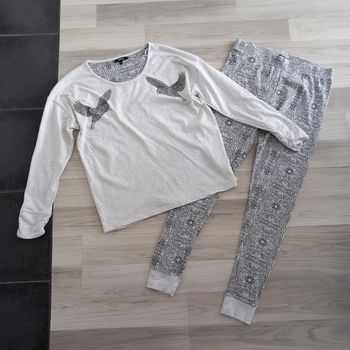 Pyjama femme 2 pièces (t-shirt + pantalon) Liberto taille M