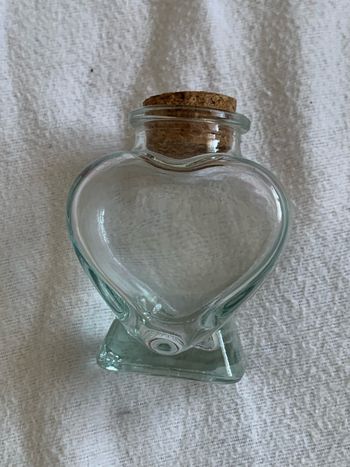 Petit flacon en verre