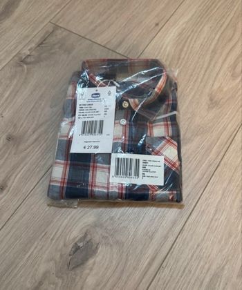 Chemise à carreaux neuve 2 ans