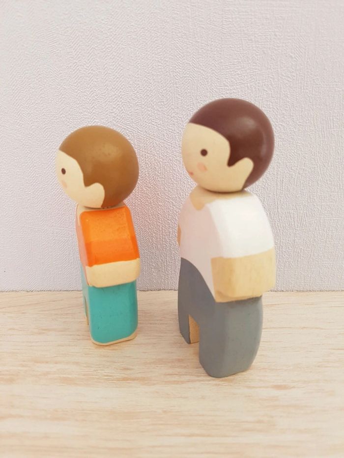 2 figurines en bois Tender leaf toys - photo numéro 5