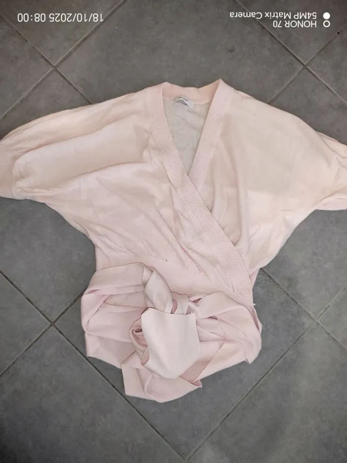 AccueilFemmesVêtementsHauts et t-shirtsBlousesEtam Blouses Cache coeur manches courtes S / - photo numéro 5