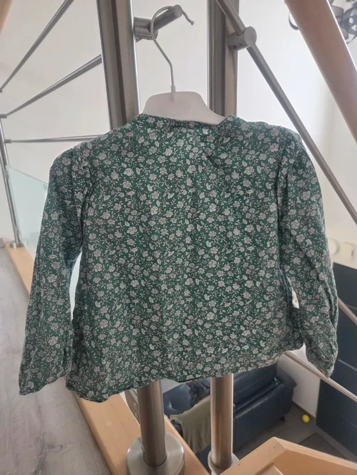 Blouse verte - photo numéro 2