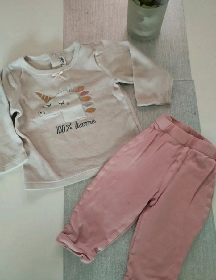 Pyjamas 2 pièces taille 18 mois