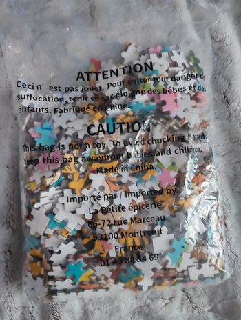 Puzzle mystère, scellé 🌹
