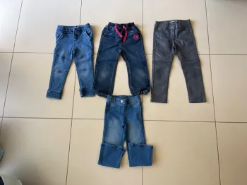 Lit de 4 jeans 👖 fille