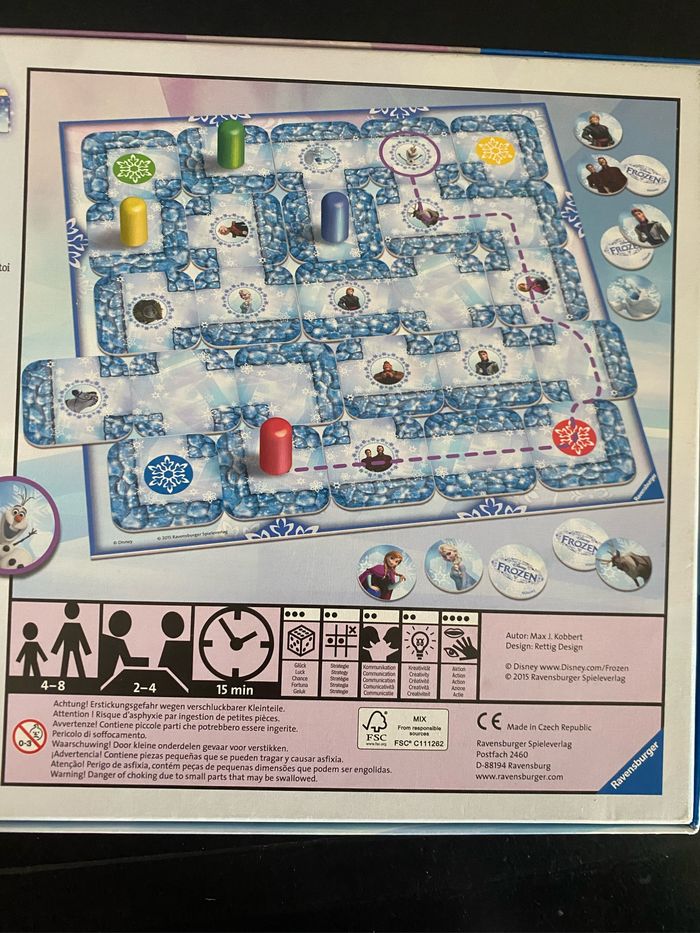 Jeu labyrinthe junior Reine des neiges dès 4 ans Ravensburger - photo numéro 10