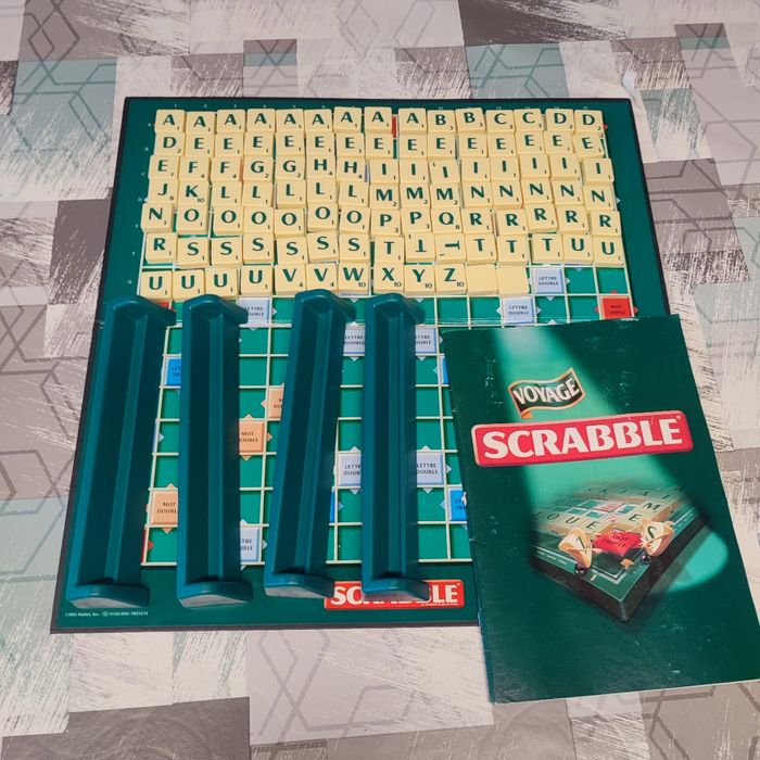Scrabble classique des 10 ans 2 a 4 joueurs Mattel complet - photo numéro 3