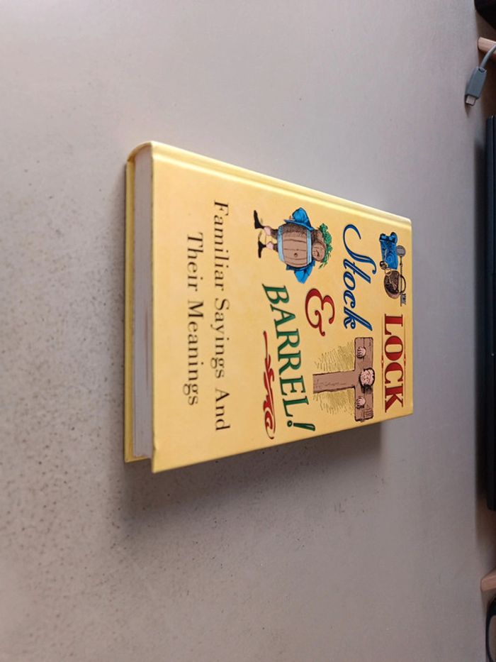 Lock, stock and barrel. Familiar sayings and their meanings - photo numéro 5