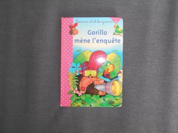 Livre: Gorillo mène l'enquête (Lecture club Benjamin)