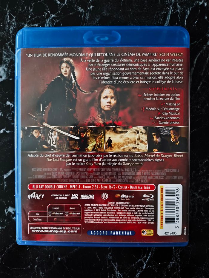 Blood : The Last Vampire en Blu-ray - photo numéro 2